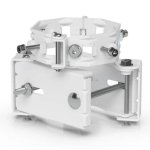 Ubiquiti Wave AP Micro Mount Weiss Mountinghalterung fur bis zu 4 Wave AP Micro/Gen2