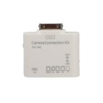 Adaptateur Dam Electronics 5-en-1 iPad 1/2/3 lecteur multicarte