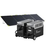 Estación de energía FOSSiBOT F3600 Pro 7680 Wh 3 AC, 6 USB LiFePO4 + solar 400 W