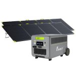 Estación de energía Fossibot F7200 5222,4 Wh 4 puertos AC LiFePO4 + kit solar