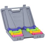 Manubri Welltin con custodia - 4 pares da 0,5 a 2 kg