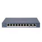 Switch Hikvision DS-3E0310P-E/M(B) 8 porte PoE 80W 2x Gigabit