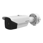 Câmara de vigilância Hikvision térmica 384x288 exterior PoE IP67