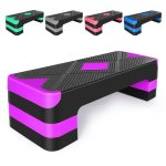 Step Welltin Ajustable Morado 68,5 cm