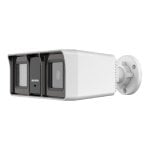 Câmera de vigilância Hikvision DS-2CE18K0T-LFS 3K Visão Noturna Externa Microfone
