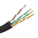 Câble réseau Uniview UTP Cat5e 305m Noir Extérieur Haute Résistance