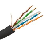 Cable reseau Uniview UTP Cat6 305 m Exterieur Noir