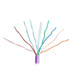 Cabo de Rede Uniview UV-UTP6-300-BC24AWG-B2CA-R-V CAT6 305 m Violeta