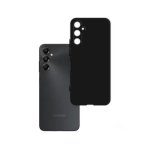 Funda para móvil 3MK Matt Case silicona negra mate para Samsung Galaxy A05s