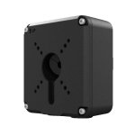 Caixa de conexão Uniview UV-TR-JB07-D-IN-BLACK preta resistente para câmeras bullet