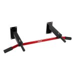 Barra de Dominadas Pared Neo-Sport NS-315 Agarre Espuma Rojo/Negro