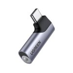 Audioadapter UGREEN CM460 USB-C auf 3,5-mm-Klinke 24 Bit/96 kHz grau