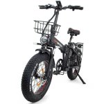 Bicicleta Elétrica Drvetion AT20 PRO 250W Bateria 48V 20Ah Dobrável 20 polegadas