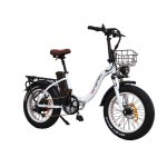 Faltbare E-Bike CT20 DRVETION mit Frontkorb und 48V Batterie