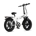 Velo electrique pliable Rincc RN200 blanc
