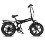 Bici elettrica pieghevole Rincc RN200 nera