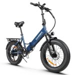 E-Bike Samebike LOTDM200-II 20" dunkelblau