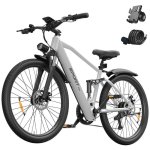 Velo electrique Toofly T8S Shimano 7 vitesses Blanc