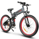 Bicicleta Eléctrica Samebike LO26 Plus Dobrable 26" Batería 48V 15Ah