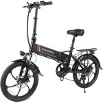 Bicicleta Eletrica Samebike 20LVXD30-II 20 polegadas Preta