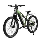 Vélo électrique Vitilan M5 vert, 250 W, 48 V 15 Ah