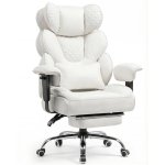 Silla Gaming GTPLAYER Ergonómica 180 kg Respaldo 150° Reposapiés Piel Sintética
