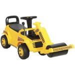 Tractor Correpasillos Aiyaplay Rodillo Elevable 95 cm Amarillo