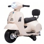 Moto Eléctrica Aiyaplay Mini Vespa GTS 2 Ruedas Auxiliares 18-36 Meses