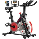 Bicicleta Estática Sportnow Resistencia Magnética Volante 8 kg Bluetooth LCD