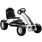 Kart a pedais Aiyaplay Assento ajustavel Branco