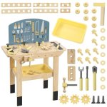 Banco de Herramientas Infantil Aiyaplay Madera Pino 28 Accesorios 3-8 Años