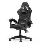 Cadeira Gaming Naspaluro Ergonomica com almofada e encosto
