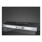 Campana extractora Smeg KSEC91XE3 canalizada/recirculación 90 cm LED