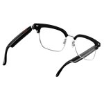 Blackview BVE13 Lunettes intelligentes Bluetooth, haut-parleurs, UV400 noires