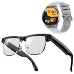 Blackview BV200 Lunettes intelligentes caméra IA traduction grises