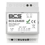 Fonte de alimentação BCS ZA4820 2 A para calha DIN TS35