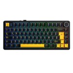 Tastiera Aula F75 meccanica 75% wireless RGB Hot-Swap LEOBOG Reaper