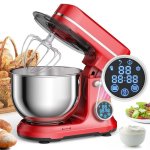 Amasadora Planetaria BioloMix BM602E 1200 W 5 L 11 Velocidades Pantalla OLED