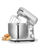 Batidora Planetaria BioloMix BM601 1200W 6L 6 Velocidades + Pulse Plata