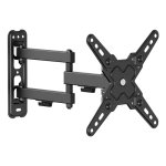 Napofix 055 Suporte TV de parede articulado 13 a 43 polegadas VESA 75x75 a 200x200 máx. 20 kg