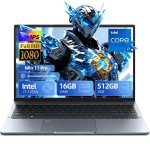 Portátil INTECHNE 15.6" Intel Core i7-1255U 16GB Windows 11 Pro 512GB SSD Inglés US pantalla Full HD