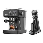Pack macchina espresso HiBREW H10A + G5 20 bar, macinacaffè 36 livelli