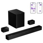 Barra de Sonido Ultimea Poseidon M100 7.1 HDMI eARC Bluetooth Dolby Atmos