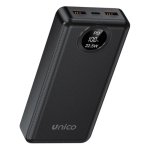 Power Bank Unico PB3007 20000 mAh 22,5 W Apta para avión Negro