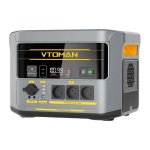 Estación de energía VTOMAN FlashSpeed2400 1.408 Wh 2.400 W 12 puertos LiFePO4 UPS