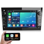 Autorradio JUNSUN 7" CarPlay Android Auto 2 DIN Bluetooth Opel Zafira B y Corsa C/D