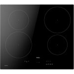 Placa de inducción Amica PIH6540PHTULN 3.0 59,2 cm 4 zonas 3,7 kW negra