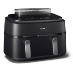 Freidora de Aire Philips NA551/00 9 L 2750 W Doble Cesta con Vapor