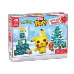 Calendário de Advént Funko Bitty Pop Pokémon 24 miniaturas vinil