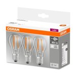Ampoule LED LEDVANCE A60 E27 6,5 W 806 lm 4000 K Lot de 3